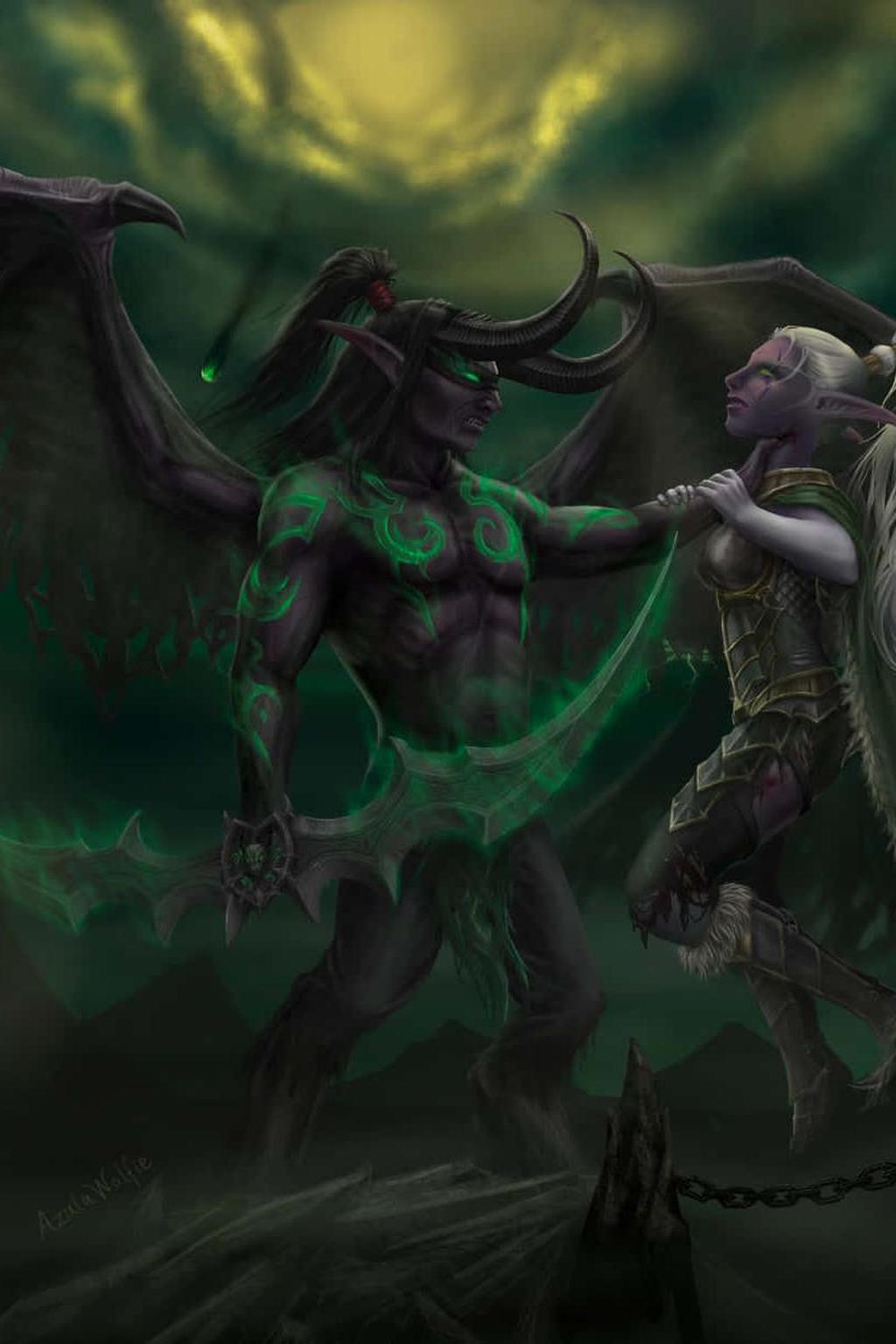 Illidan Stormrage character portrait